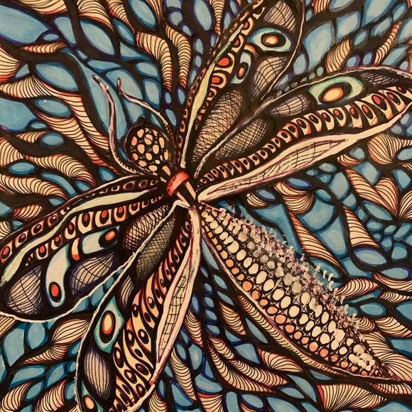 Dragonfly Journey- an 8 by 10 print of my … - Picture 1 of 2